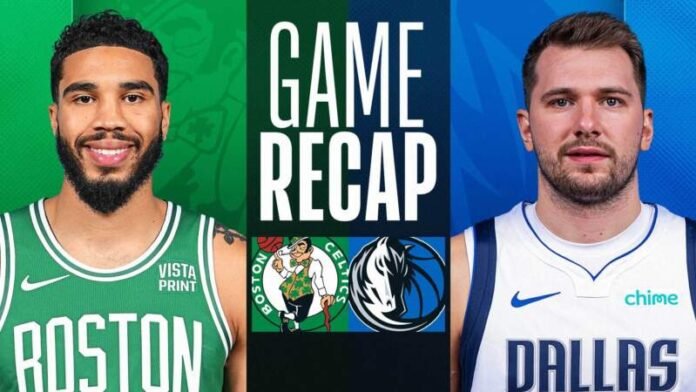 Dallas Mavericks Vs Boston Celtics Match Player Stats