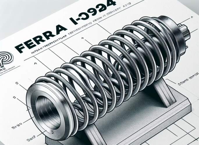 Spring Ferraz A-102914 Right High-Performance Compression Spring for Industrial Applications